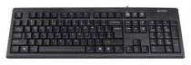 Клавиатура A4TECH проводная, цифровой блок, USB, чёрный (KR-83 USB BLACK)