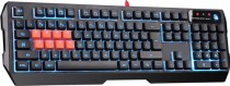 Клавиатура A4TECH проводная, цифровой блок, USB, подсветка клавиш, чёрный (Bloody B188)