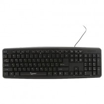 Клавиатура GEMBIRD проводная, мембранная, цифровой блок, USB, KB-8320U Black, чёрный (KB-8320U-BL)