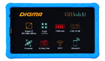 Планшет детский DIGMA CITI Kids 81 MT8321 (1.3) 4C/RAM2Gb/ROM32Gb 8