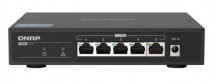 Коммутатор QNAP неуправляемый, 5 портов, настольный, Ethernet 2.5 Гбит/с (QSW-1105-5T)