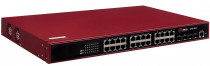 Коммутатор QTECH управляемый, 28 портов, уровень 2, поддержка PoE, установка в стойку (QSW-4610-28T-POE-AC)