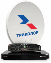 Комплект спутникового ТВ ТРИКОЛОР Сибирь Full HD GS B622L черный (046/91/00053519)