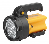 Фонарь-прожектор аккумуляторный PA 602 желтый лам.:светодиод.
