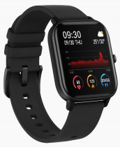 Смарт-часы CANYON Smart watch, 1.3inches TFT full touch screen, Zinic+plastic body, IP67 waterproof, multi-sport mode, compatibility with iOS and android, black body with black silicon belt, Host: 43*37*9mm, Strap: 230x20mm, 45g (CNS-SW74BB)