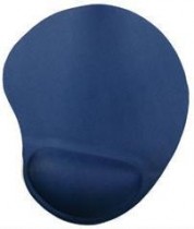 Коврик для мыши BURO гелевый, синий, 230 х 205 х 25 мм, (BU-GEL/blue)