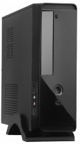 Корпус EXEGATE Slim-Desktop, 450 Вт, 2xUSB 2.0, MI-209, чёрный (EX268701RUS)
