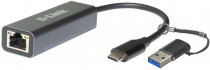 Ethernet-адаптер D-LINK 2.5 Gigabit Ethernet / USB Type-C с переходником USB Type-C / USB Type-A (DUB-2315/A1A)