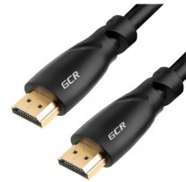 Кабель GREENCONNECT Premium 5.0m HDMI версия 2.0, Ultra HD 4K30 Hz, 3D, Ethernet 18.0 Гбит/с, OD8.0mm, 28/26 AWG, черный, (GCR-HM312-5.0m)