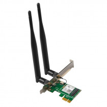 Wi-Fi адаптер PCI TENDA стандарт Wi-Fi: 802.11ac, максимальная скорость 633 Мбит/с, подключение через PCI-E (Tenda E12)
