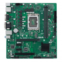 Материнская плата ASUS Socket 1700, Intel H610, 2xDDR4, PCI-E 4.0, 2xUSB 3.2 Gen1, VGA, HDMI, DisplayPort, COM, mATX (PRO H610M-C D4-CSM)