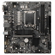 Материнская плата MSI Socket 1700, Intel B660, 2xDDR4, PCI-E 4.0, 2500 Мбит/с, 4xUSB 3.2 Gen1, VGA, HDMI, DisplayPort, mATX (PRO B660M-G DDR4)