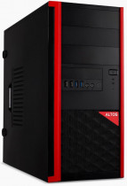 Компьютер ACER Altos P10 F7/Intel Core i5-11400 2.60GHz Hexa/8GB+256GB SSD/GF RTX3060 12GB/noOS/3Y/BLACK+RED (US.RRKTA.01H)
