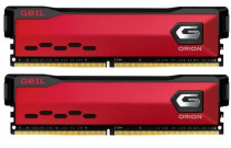 Комплект памяти GEIL 16 Гб, 2 модуля DDR-4, 25600 Мб/с, CL16-20-20-40, 1.35 В, 3200MHz, ORION Red, 2x8Gb KIT (GOR416GB3200C16BDC)