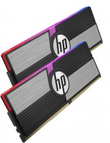 Комплект памяти HP 16 Гб, 2 модуля DDR-4, 25600 Мб/с, CL14-14-14-34, 1.35 В, XMP профиль, радиатор, подсветка, 3200MHz, V10 RGB, 2x8Gb KIT (48U41AA)