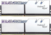 Комплект памяти G.SKILL 32 Гб, 2 модуля DDR-4, 32000 Мб/с, CL19-19-19-39, 1.35 В, радиатор, подсветка, 4000MHz, Trident Z Royal (F4-4000C19D-32GTRS)