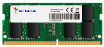 Память ADATA 8 Гб, DDR-4, 25600 Мб/с, CL22, 1.2 В, 3200MHz, Premier, SO-DIMM, OEM (AD4S32008G22-BGN)