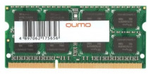 Память QUMO 4 Гб, DDR3, 10600 Мб/с, CL9, 1.5 В, 1333MHz, QUM3S-4G1333K9(R), SO-DIMM (QUM3S-4G1333K9R)
