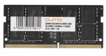 Память QUMO 8 Гб, DDR-4, 19200 Мб/с, CL16-16-16, 1.2 В, 2400MHz, SO-DIMM (QUM4S-8G2400C16)