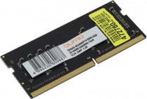 Память QUMO 8 Гб, DDR-4, 21300 Мб/с, CL19, 1.2 В, 2666MHz, SO-DIMM (QUM4S-8G2666P19)