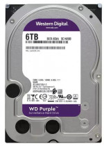 Жесткий диск WD 6 Тб, SATA-III, 5400 об/мин, кэш - 128 Мб, внутренний HDD, 3.5