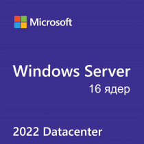 Лицензия MICROSOFT Windows Svr Datacntr 2022 64Bit Russian 1pk DSP OEI DVD 16 Core, с COA и носителем информации (P71-09398)
