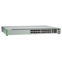 Коммутатор ALLIED TELESIS управляемый, уровень 2, 24 порта Ethernet 1 Гбит/с, 4 uplink/стек/SFP (до 1 Гбит/с), поддержка PoE/PoE+, установка в стойку, USB-порт, 64 МБ встроенная память, 512 МБ RAM, AT-GS924MPX (AT-GS924MPX-50)