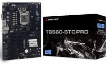Материнская плата BIOSTAR Socket 1200, Intel B560, 2xDDR4, PCI-E 4.0, 4xUSB 3.2 Gen1, VGA, HDMI, ATX (TB560-BTC PRO)