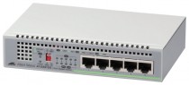 Коммутатор ALLIED TELESIS неуправляемый, 5 портов Ethernet 1 Гбит/с, AT-GS910/5 (AT-GS910/5-50)
