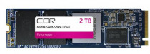 SSD накопитель CBR 2 Тб, внутренний SSD, M.2, 2280, PCI-E 4.0 x4, NVMe, чтение: 4950 МБ/сек, запись: 4350 МБ/сек, TLC, Extra (SSD-002TB-M.2-EX22)