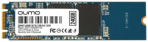SSD накопитель QUMO 240 Гб, внутренний SSD, M.2, 2280, SATA-III, чтение: 560 МБ/сек, запись: 530 МБ/сек, TLC, Novation (Q3DT-240GMSY-M2)