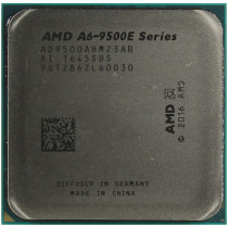 Процессор AMD Socket AM4, A6-9500E, 2-ядерный, 3000 МГц, Turbo: 3400 МГц, Bristol Ridge, Кэш L2 - 1 Мб, Radeon R5, 28 нм, 35 Вт, OEM (AD9500AHM23AB)