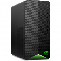 Компьютер HP Pavilion Gaming TG01-2090ur MT, Core i5-11400F, 8GB (1x8GB) 2933 DDR4, SSD 512GB, AMD Radeon RX 6600XT 8GB, noDVD, no kbd & no mouse, Black with Green LED, Win11, 1Y Wty (5D2E7EA)