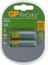 Аккумулятор GP Recyko 210AAHCB AA NiMH 2000mAh (2шт) (GP 210AAHCB-UC2)
