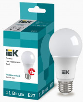 Лампа IEK светодиодная ECO A60 шар 11Вт 230В 4000К E27 (LLE-A60-11-230-40-E27)