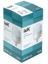 Лампа IEK светодиодная HP 65Вт 230В 4000К E40 (LLE-HP-65-230-40-E40)