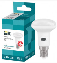 Лампа IEK светодиодная ECO R39 рефлектор 3Вт 230В 4000К E14 (LLE-R39-3-230-40-E14)