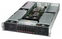 Серверная платформа SUPERMICRO - 2U, 2x2000W, 2xLGA3647, iC621, 16xDDR4, 8x2.5