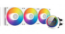 Жидкостная система охлаждения DEEPCOOL GAMMAXX L360 WH A-RGB LGA20XX/1700/1200/115X/AM5/AM4 TDP 220W, A-RGB Lighting, Anti-Leak edition, PWM, TRIPLE FAN, белый RET (GAMMAXX L360 A-RGB WH)
