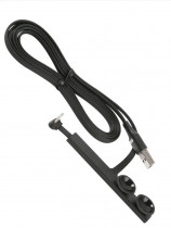 Кабель USAMS -U39 USB Type-C (m)-Lightning (m) 1м черный (УТ000019993)