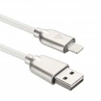 Кабель ACD USB - Lightning, белый, 1м (ACD-U926-P5W)