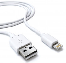 Кабель REDLINE Lightning (m) USB A(m) 1м белый (УТ000006493)