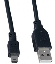 Кабель PERFEO USB2.0 A вилка - Mini USB 5P вилка, длина 1 м. (U4301)