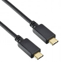 Кабель DIGMA Power Delivery 60W USB Type-C (m)-USB Type-C (m) 2м черный (PD-60W-2M)