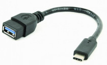 Переходник CABLEXPERT USB OTG, USB Type-C/USB 3.0F, пакет (A-OTG-CMAF3-01)
