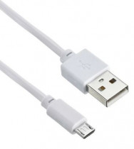 Кабель DIGMA USB (m)-micro USB (m) 0.15м белый (MICROUSB-0.15M-WH)