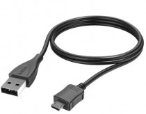 Кабель HAMA USB A(m) micro USB B (m) 1м черный (00173891)