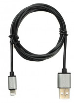 Кабель LAZSO для передачи данных и зарядки USB2.0 (Lightning), 2А (WU-201(1.2m))
