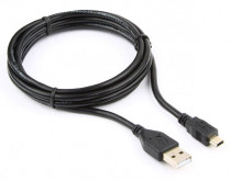 Кабель GEMBIRD PRO USB 2.0 для соед. 1.8м А-miniB (5 pin) позол.конт., пакет (CCP-USB2-AM5P-6)