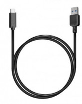 Кабель BION USB 3.0 AM to Type-C cable (AM/CM), 1 m, black. 5 Гбит/с . 3A (36W) (BXP-CCP-USB3-AMCM-1M-B)